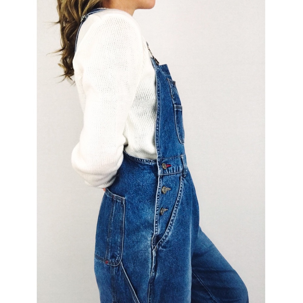 Vintage ⚡️ Denim Carpenter Overalls - Picture 5 of 16
